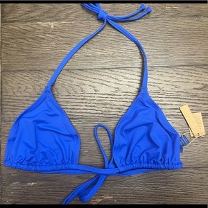 Skims Triangle Bikini Cobalt 3X NWT